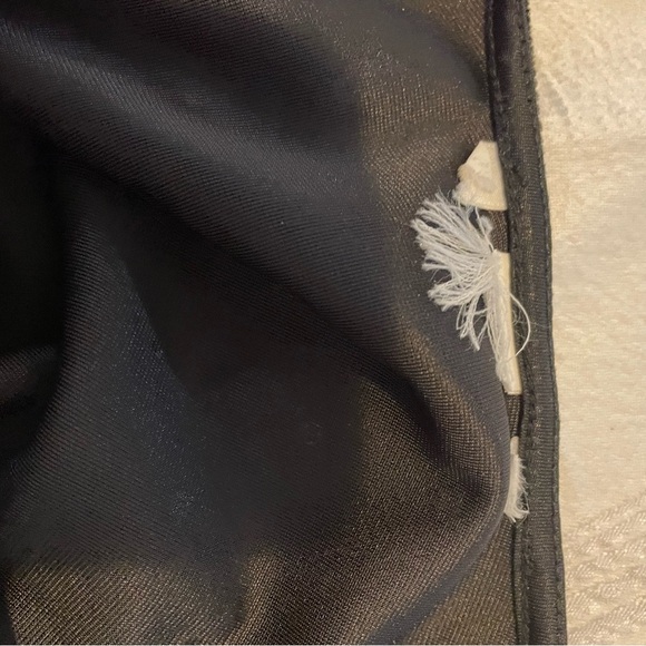 Black Velvet Dress With Silver “Rhinestones” - Picture 5 of 5